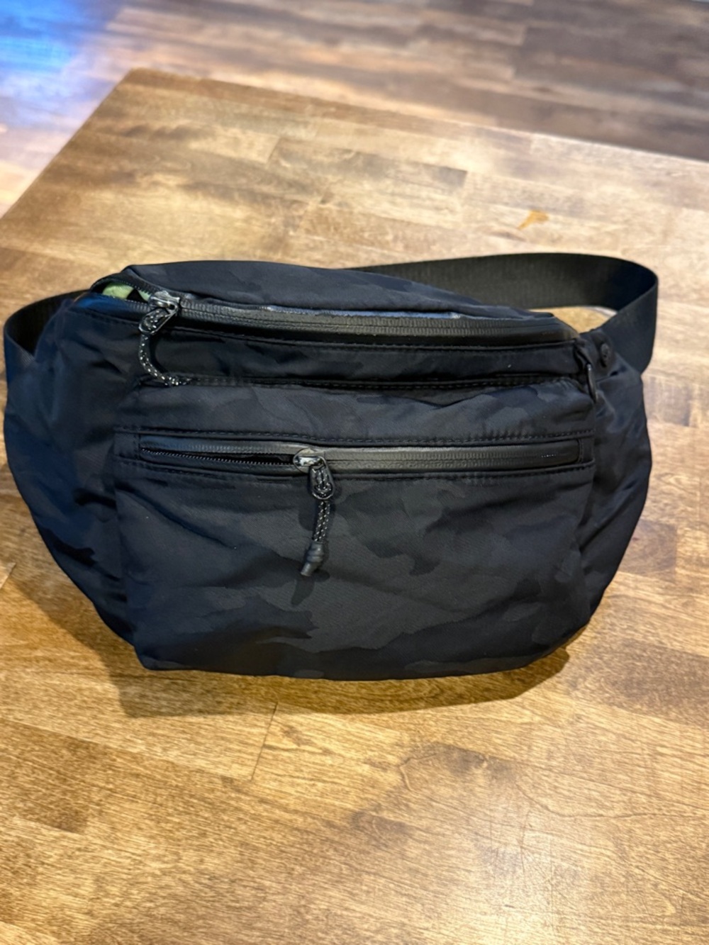 Athleta Black Crossbody Bag - Black